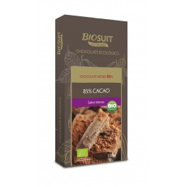 CHOCOLATE NEGRO 85_ CACAO DE BIOSUIT 100GR